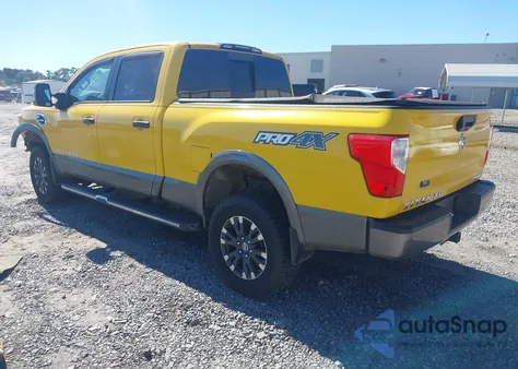 2016 Nissan Titan Xd Pro-4X Diesel из США, поврежденный, VIN 1N6BA1F48GN506966